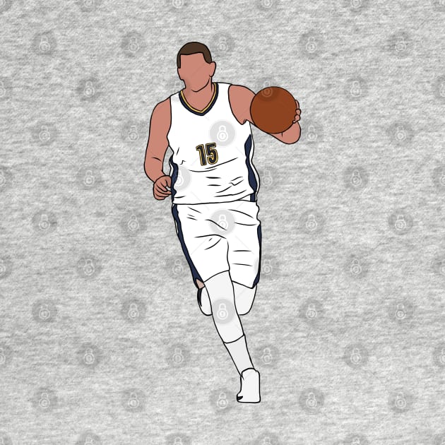 Nikola Jokic Nuggets by rattraptees